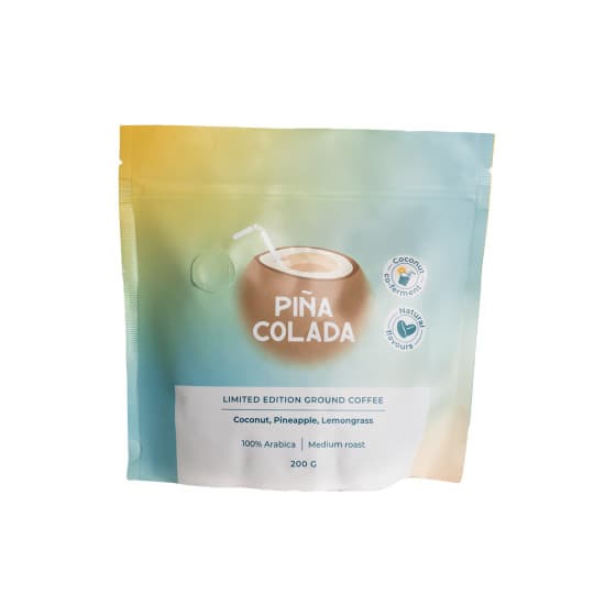 Limited-edition ground coffee Pina Colada (coconut co-ferment), 200 g