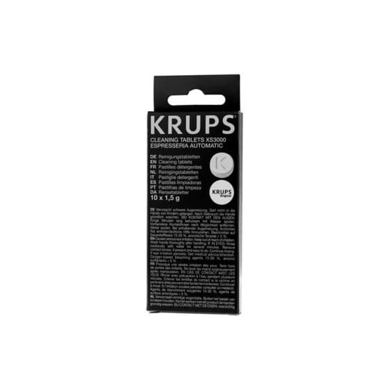 Krups XS3000 Coffee Machine Cleaning Tablets, 10 pcs.