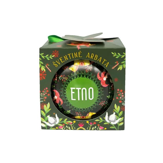 Christmas ball with black tea ETNO, 60 g