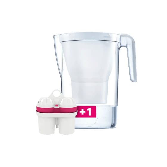 BWT Vida water filter jug, 2.6 l + 1 magnesium-mineralised water filter cartridge