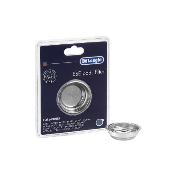 One cup E.S.E pod filter for De'Longhi cofee machine DLSC402 (5513281011)