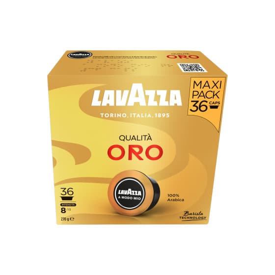 Lavazza A Modo Mio Qualita Oro Coffee Capsules for Lavazza® Machines, 36 pcs.