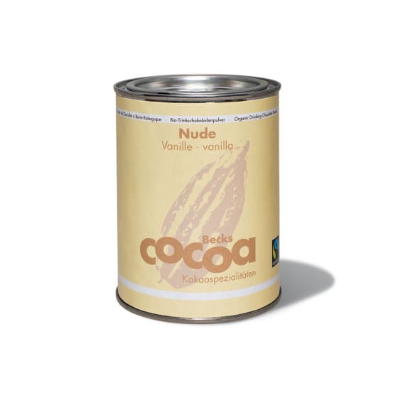 Organic cocoa Becks Cacao Nude with vanilla, 250 g