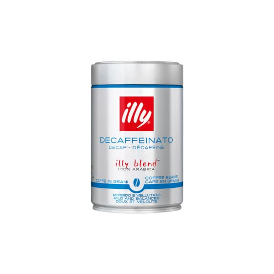Illy Classico Decaf Coffee Beans, 250 g
