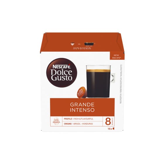 Coffee capsules NESCAFÉ® Dolce Gusto® Grande Intenso, 16 pcs.