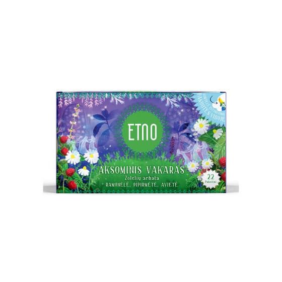 Herbal tea ETNO Velvety Evening, 22 pcs.