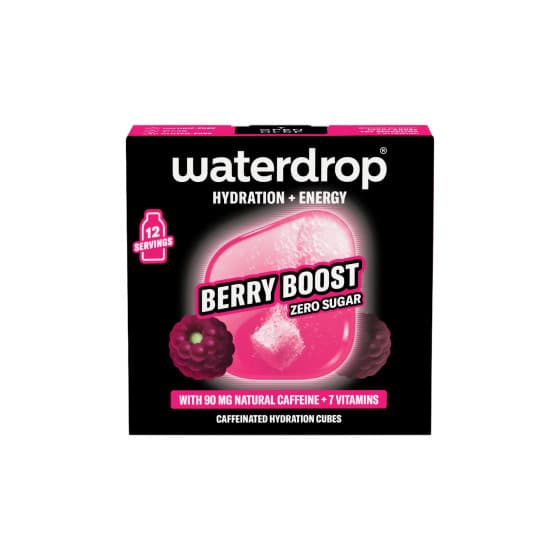 Waterdrop Microdrink Berry Boost Caffeinated Drink Cubes, 12 pcs.