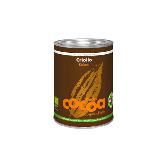Organic cocoa Becks Cacao Criollo 100 % without additives, 200 g