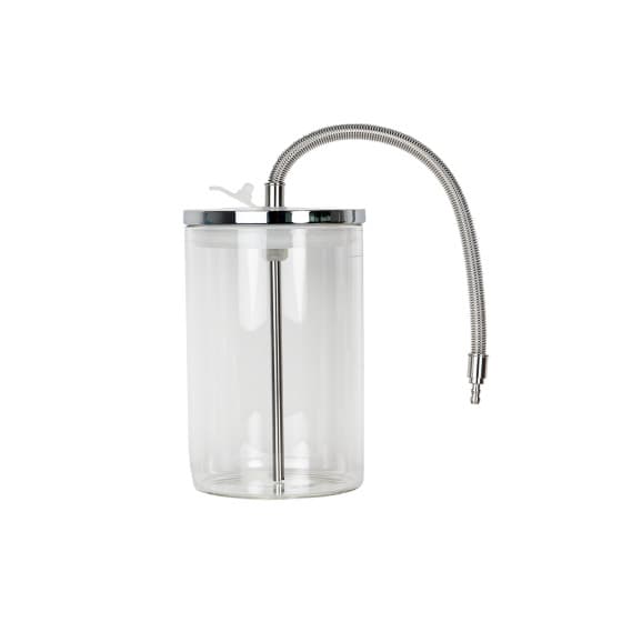 SORSO glass milk container, 0.6 l – Clear glass