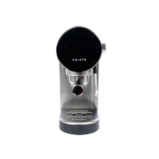 CHiATO Luna Style Espresso Coffee Machine - Silver