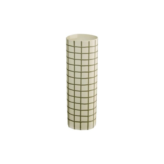 Asa Selection Olive Squares Vase, 8 x 25 cm