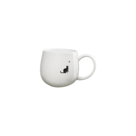 Asa Selection Mouga Footprints Cat Mug, 400 ml