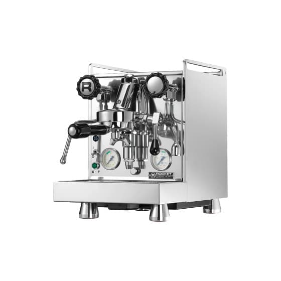 Rocket Mozzafiato Cronometro V Espresso Coffee Machine - Stainless Steel