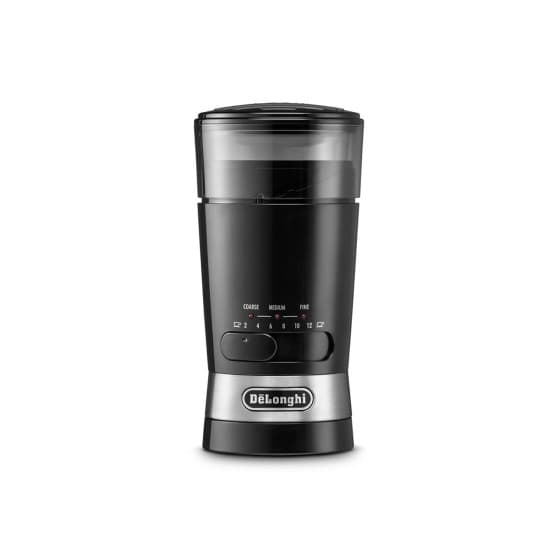 DeLonghi KG210 Stainless Steel Coffee Grinder, Electric - Black