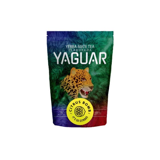 Mate tea Yaguar Citrus Bomb, 500 g