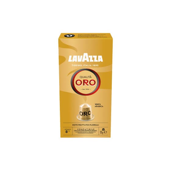 Coffee capsules for Nespresso® machines Lavazza Qualita Oro, 10 pcs.