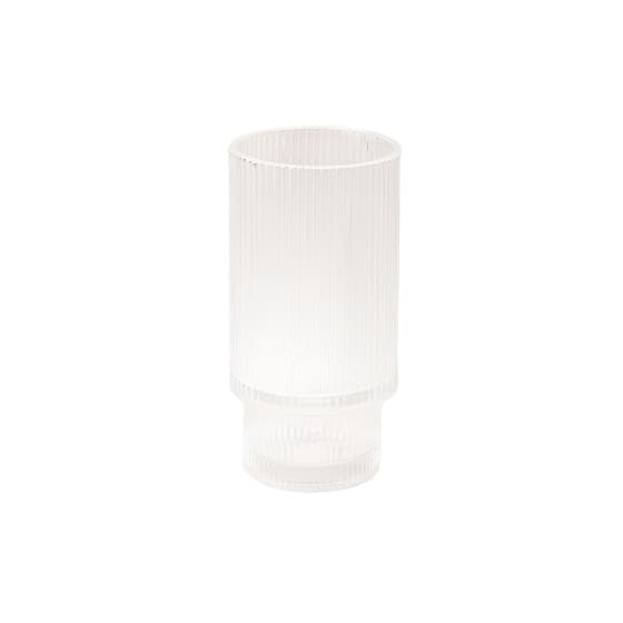 Grooved latte glass CHiATO, 320 ml