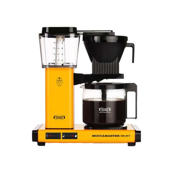 Moccamaster KBG 741 Select Filter Coffee Machine - Yellow Pepper