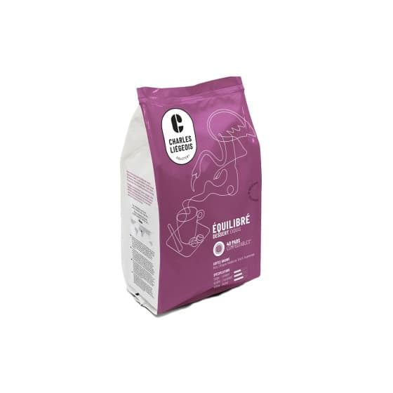 Coffee pads Charles Liégeois Équilibré, 40 pcs.