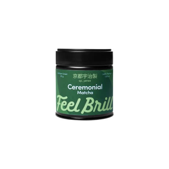 Ceremonial matcha green tea Feel Brill, 30 g