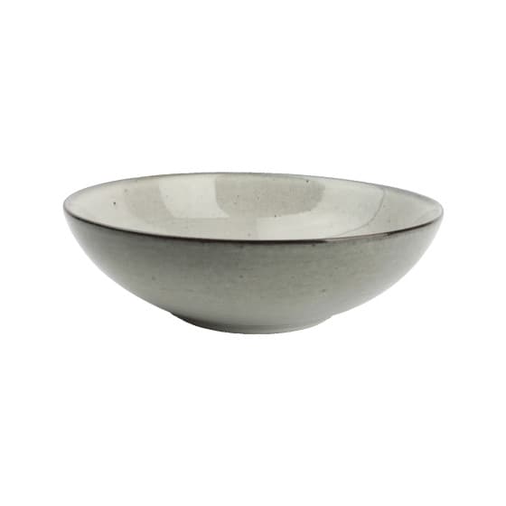 Deep plate ONA Green Freckles, 19.5 x 6 cm