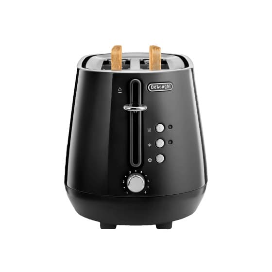 DeLonghi Eclettica CTY2103.BK Electric Toaster, 900 W – Black