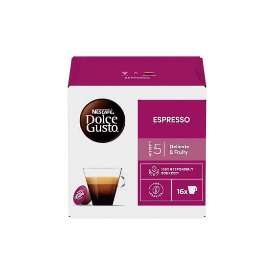 Coffee capsules NESCAFÉ® Dolce Gusto® Espresso, 16 pcs.