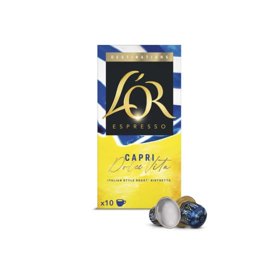 L'OR Capri coffee capsules for Nespresso® machines, 10 vnt.