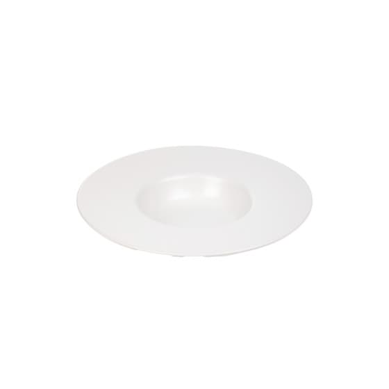 Plate Homla FAMELIO White for pasta, 28 cm