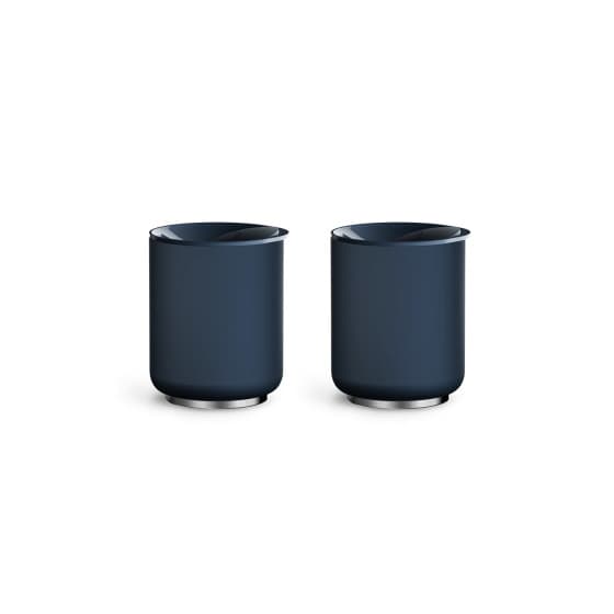 Lowball tumbler set Fellow Rocky Stone Blue, 2 x 296 ml