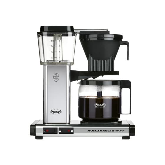 Moccamaster KBG 741 Select Filter Coffee Machine - Polished Silver