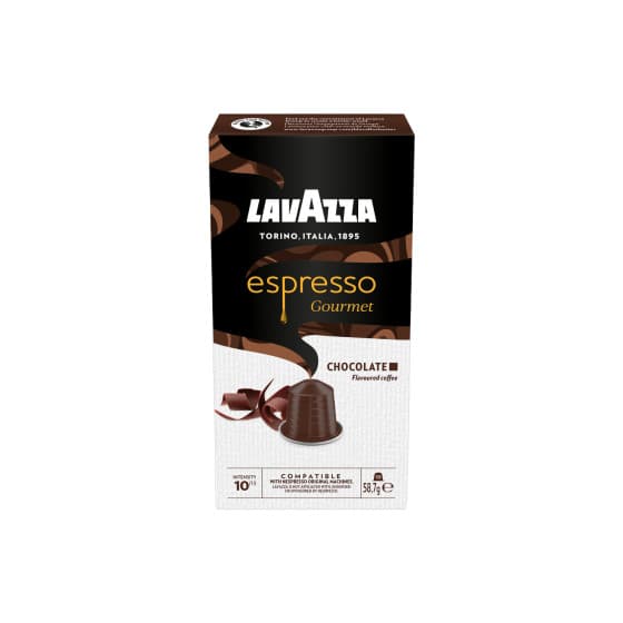 Lavazza NCC Gourmet Chocolate Coffee Capsules for Nespresso® Machines, 10 pcs.