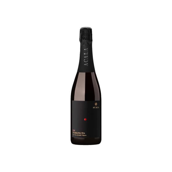 Organic sparkling tea ACALA Red Wine Style, 750 ml