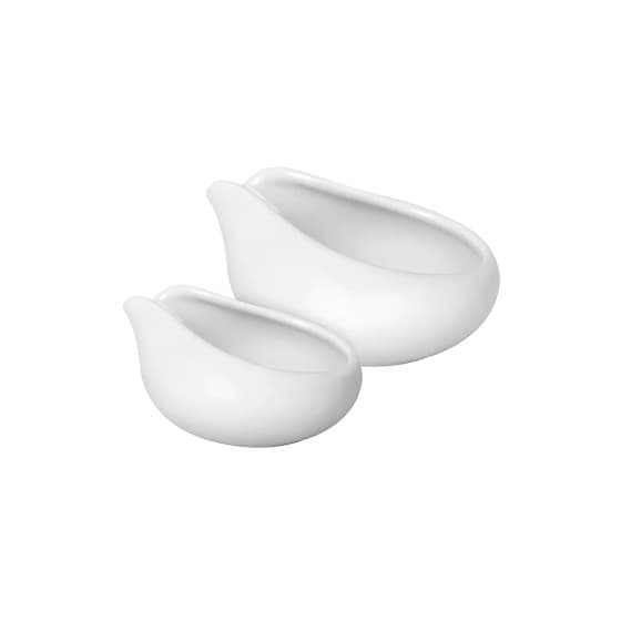 Set of coffee bean dosing dishes Loveramics Champions Signature White, 2 pcs.