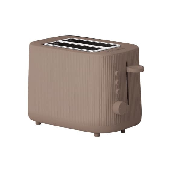 CHiATO toastPLAY Groove Toaster – Brown