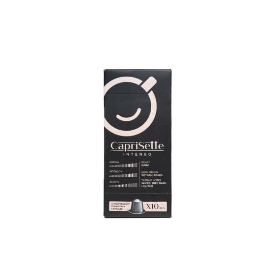 Coffee capsules for Nespresso® machines Caprisette Intenso, 10 pcs.