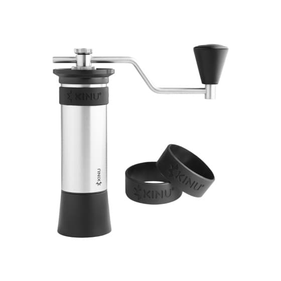 Kinu M47 Phoenix Brew Manual Coffee Grinder – Silver/Black