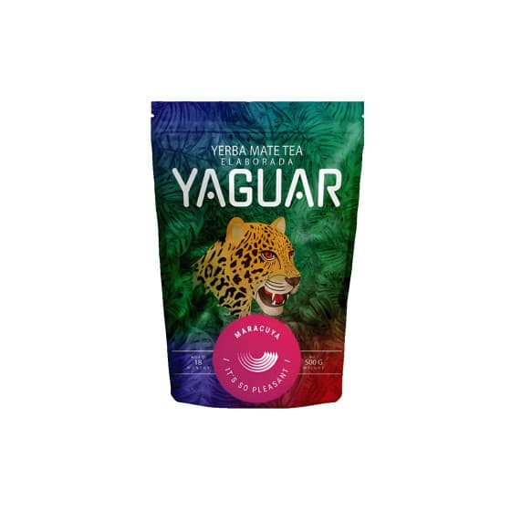 Mate tea Yaguar Maracuya, 500 g
