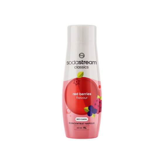 Syrup SodaStream Classics Red Berries No Sugar (for SodaStream sparkling water makers), 440 ml