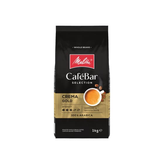 Coffee beans Melitta CaféBar Selection Crema Gold, 1 kg