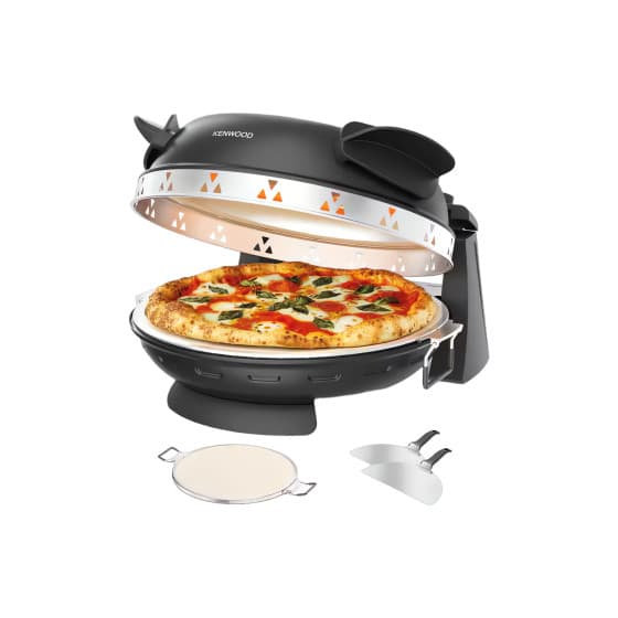 Kenwood My Pizzeria KP010.000BK Pizza Oven, 1500W, 400°C – Black