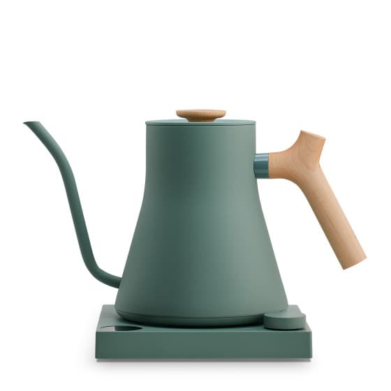 Fellow Stagg EKG PRO Electric kettle, 0.9 l - Smoke Green/Wood