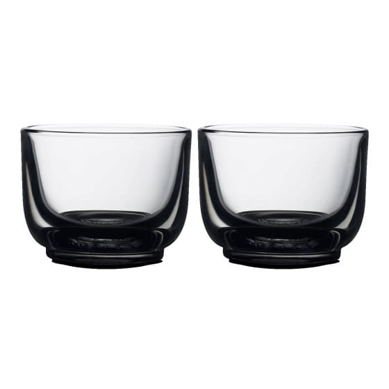 Fellow Pirch Cortado Smoke glass set, 2 pcs. x 133 ml