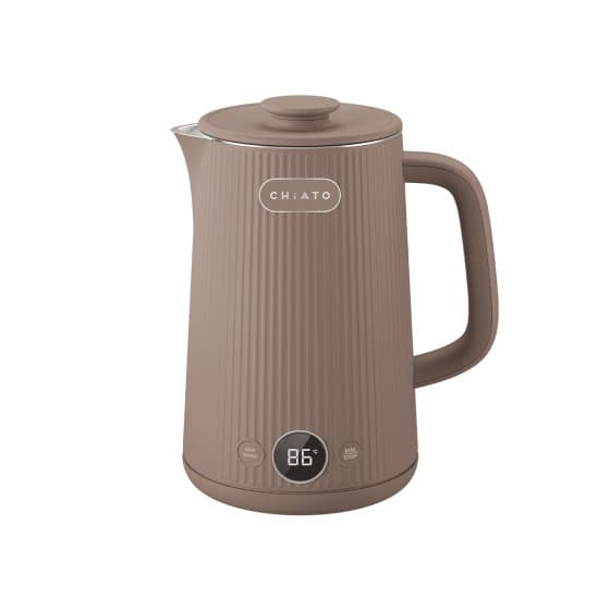 CHiATO heatPLAY Groove Electric kettle, 1,7 L – Brown