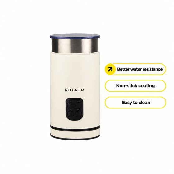 CHiATO milkPLAY V2 Automatic-Electric Milk Frother - White
