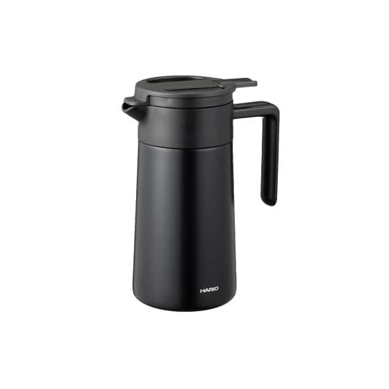 Hario double-wall thermal pot with a ceramic coating, 600 ml – Black