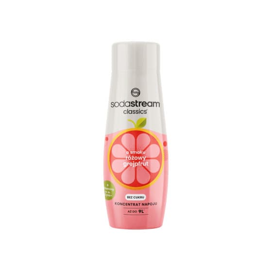 Syrup SodaStream Classics Pink Grapefruit Zero (for SodaStream sparkling water makers), 440 ml