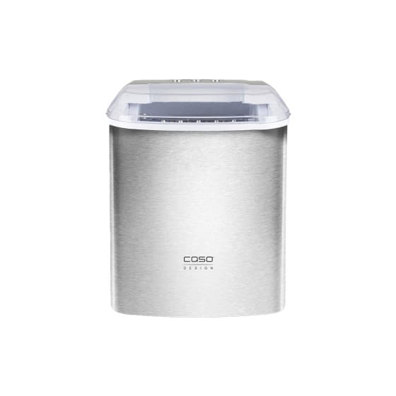 Caso Design Ice Chef Pro Ice Cube Machine - White, Stainless Steel, 2.2L