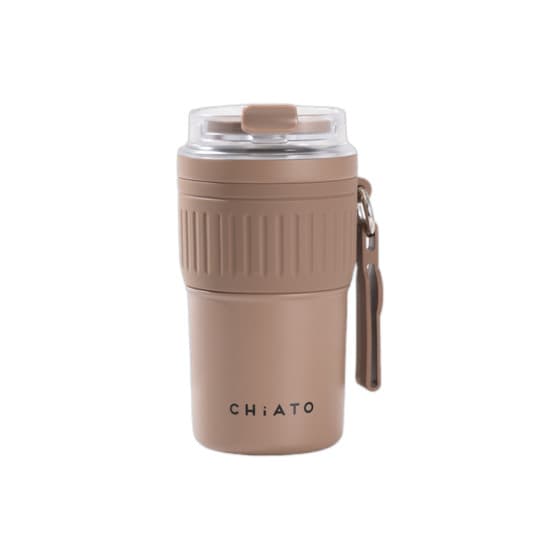 CHiATO Home hotSIP Choco Brown insulated travel mug, 400 ml – Brown