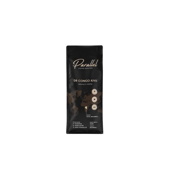 Ground specialty coffee Parallel DR Congo Kivu, 200 g